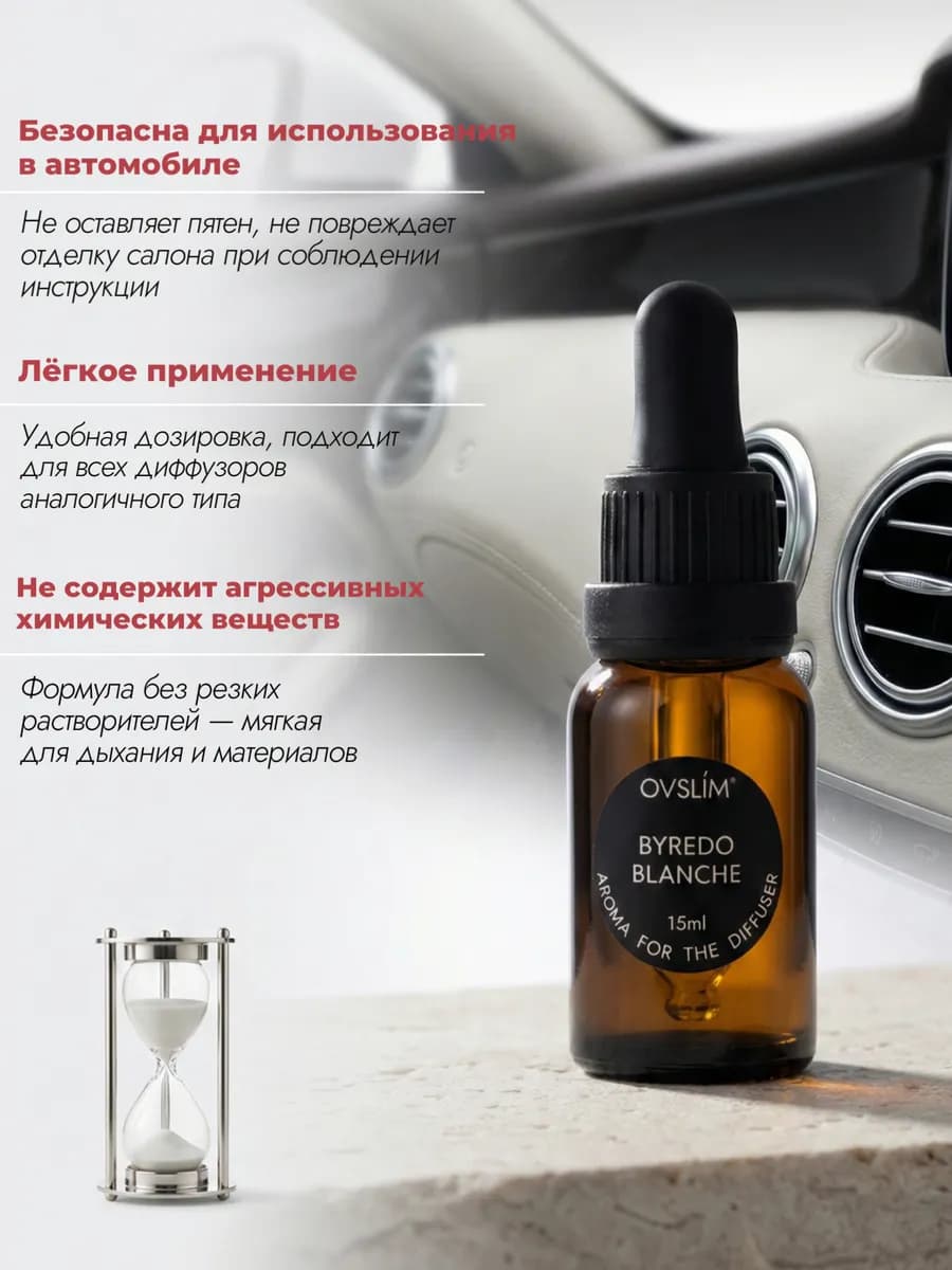 Дозаправка для ароматизатора в машину духи амбра — фото 6