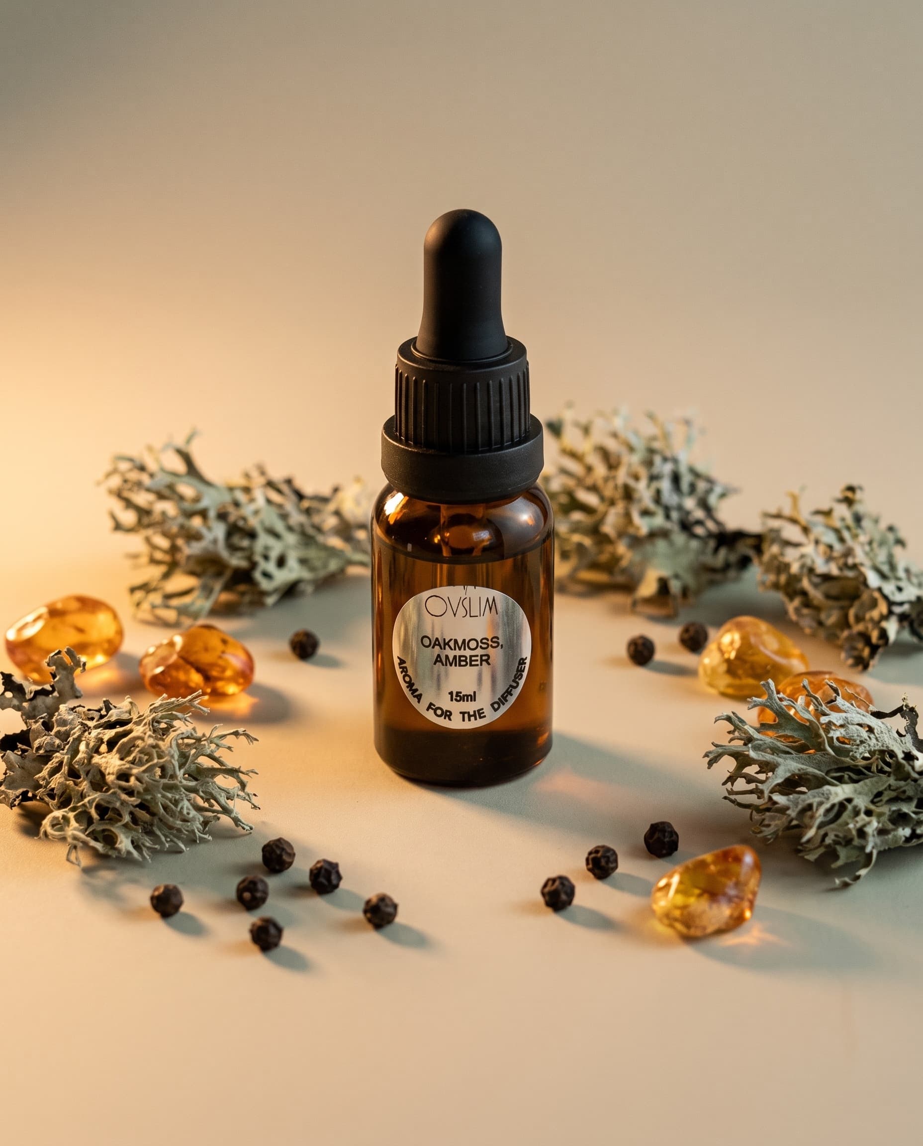 Дозаправка для ароматизатора в машину — Oakmoss, Amber